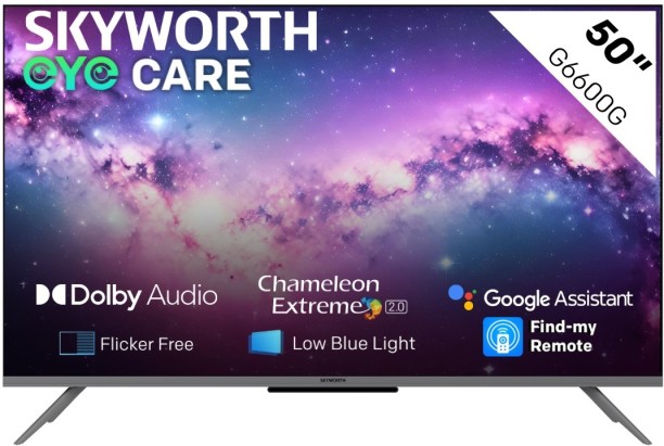 Skyworth 127 cm (50 inch) LED Ultra HD (4K) Google Smart TV
