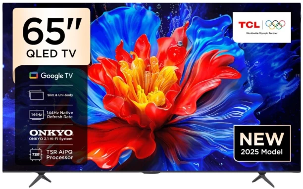 TCL 165 cm (65 inch) LCD Ultra HD (4K) Google Smart TV