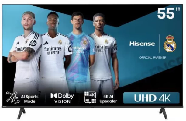 Hisense 139 cm (55 inch) LED Ultra HD (4K) VIDAA Smart TV