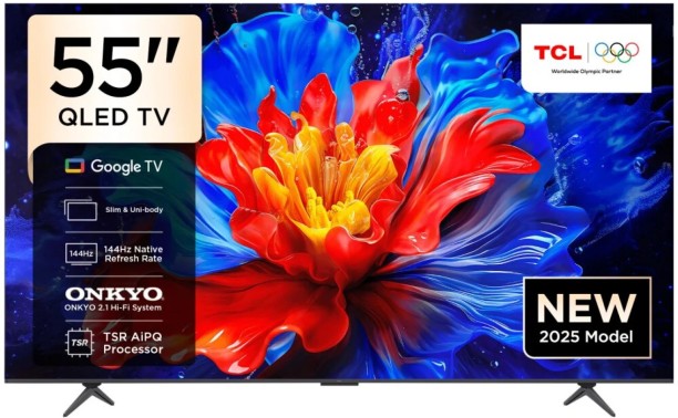 TCL 139 cm (55 inch) LED Ultra HD (4K) Google Smart TV