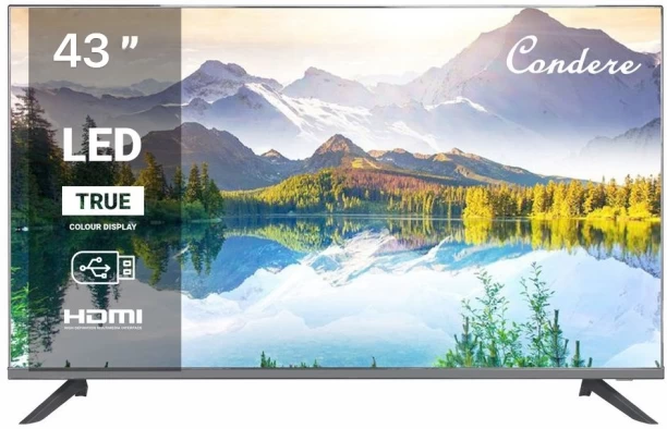 condere 96 cm (43 inch) LED HD Ready Flat-Panel TV