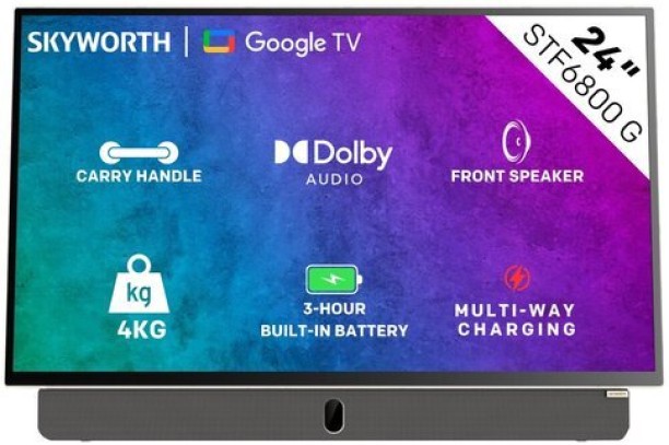 Skyworth 60 cm (24 inch) LED Full HD Google Flat-Panel TV
