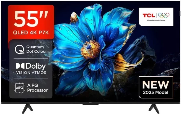 TCL 139 cm (55 inch) QLED Ultra HD (4K) Google Smart TV