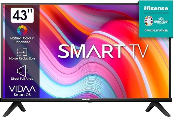 Hisense 109 cm (43 inch) LED Ultra HD (4K) VIDAA Smart TV