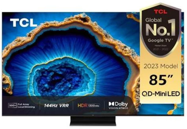 TCL 215 cm (85 inch) LED Ultra HD (4K) Google Smart TV