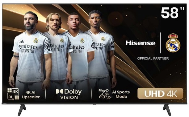 Hisense 147 cm (58 inch) LED Ultra HD (4K) VIDAA Smart TV