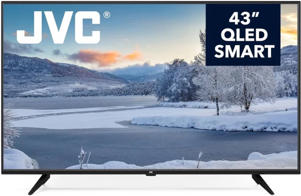 JVC 109.22 cm (43 inch) QLED Ultra HD (4K) Android Smart TV