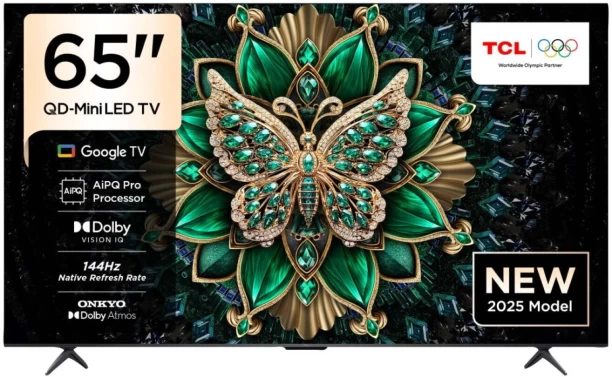 TCL 165 cm (65 inch) LCD Ultra HD (4K) Google Smart TV