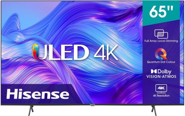 Hisense 165.1 cm (65 inch) LED Ultra HD (4K) VIDAA Smart TV