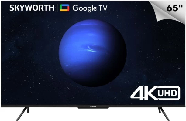 Skyworth 165 cm (65 inch) LED Ultra HD (4K) Google Smart TV