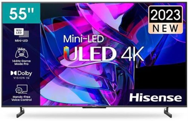 Hisense 139 cm (55 inch) LED Ultra HD (4K) VIDAA Smart TV