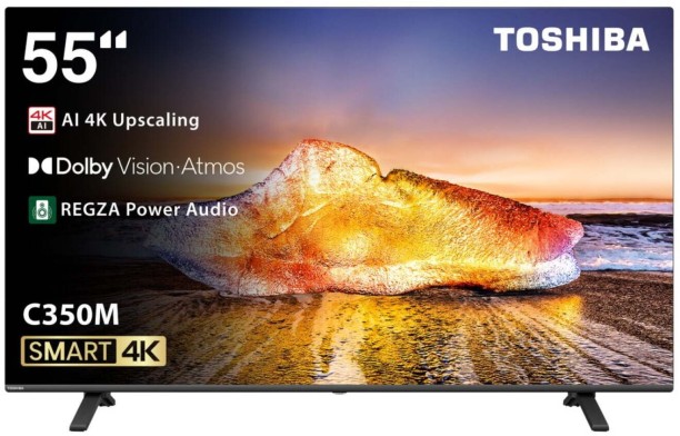 Toshiba 140 cm (55 inch) LED Ultra HD (4K) VIDAA Smart TV