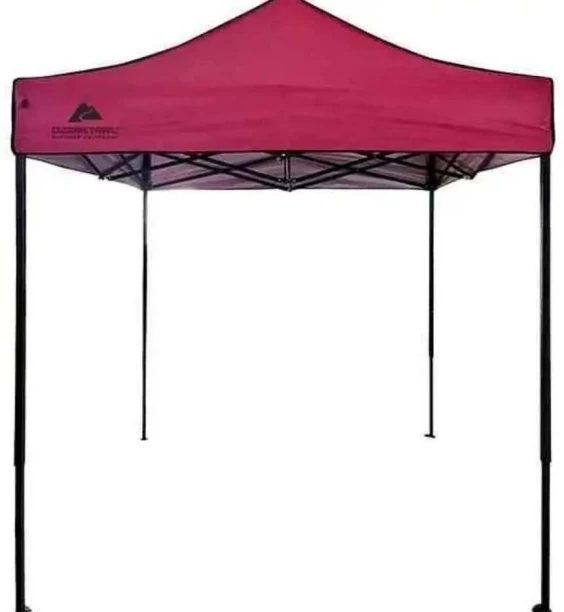 Ozark Trail DIY(Do-It-Yourself) Metal Foldable Gazebo For  General Utility Furniture, Outdoor & Cafeteria