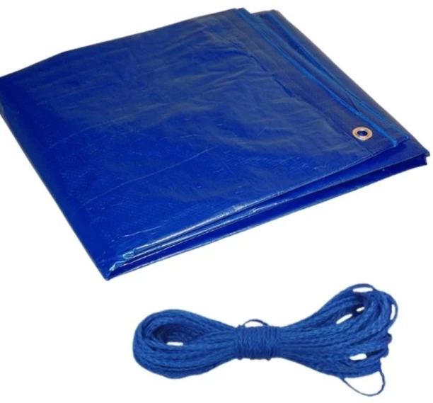 MTS Tarpaulin With Eyelets (1.8m x 2.4m) Tent - For Multipurpose