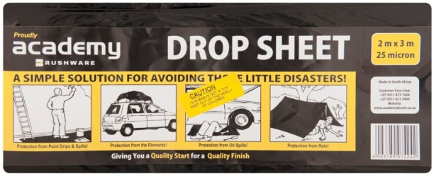 Academy 2m x 3m Drop Sheet
