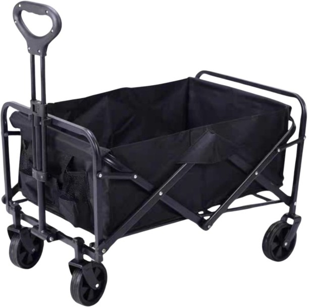 LUXY Black Camping Cart Tent - For Camping