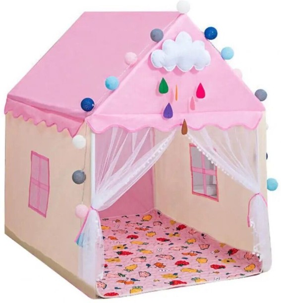 ELCTRO WORLD Washable Kids Tent Playhouse Canvas Tent