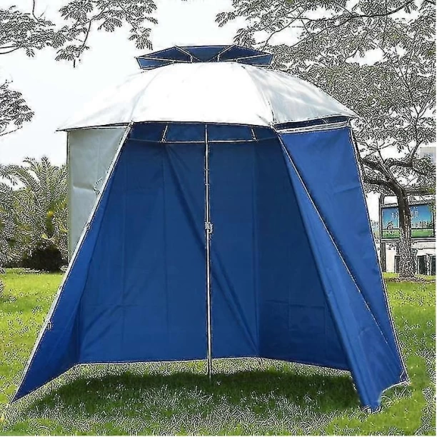 Generic Outdoor Fishing Rainproof Shade Cloth Umbrella Ten Tent - For Camping