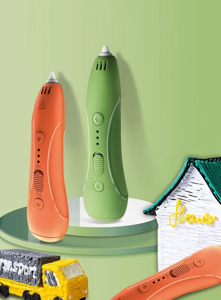 marevic 3D printing pen, children's three-dimensional graffiti painting pen, low temperature non-hot creative gift 3D Printer Pen