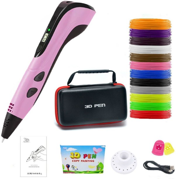 marevic 3D printing pen children's educational painting pen graffiti pen Christmas gift 2-pack 3D Printer Pen