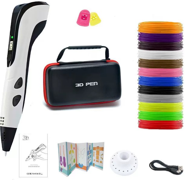 marevic 3D printing pen children's educational painting pen graffiti pen Christmas gift 2-pack 3D Printer Pen