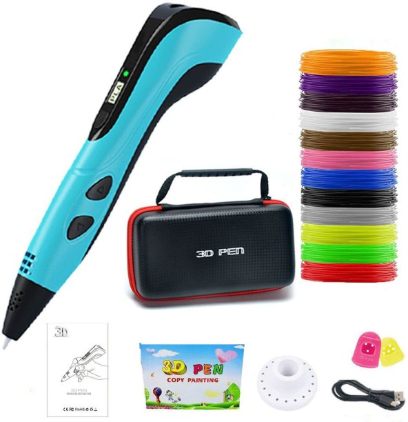 marevic 3D printing pen children's educational painting pen graffiti pen Christmas gift 2-pack 3D Printer Pen