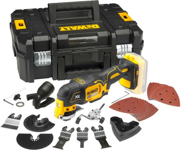 Dewalt DCS355NT-XJ 18V XR Oscillating Tool - with TSTAK case (BATTERY EXCLUDED) Handheld Tile Cutter