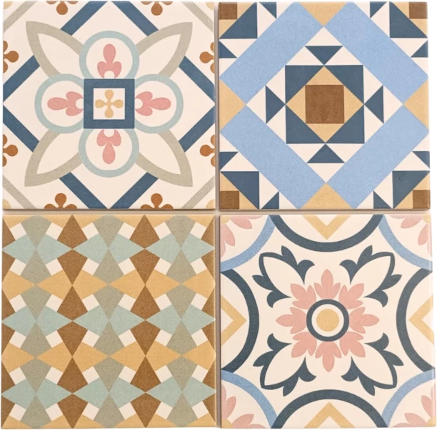 Earthstone Porcelain Mosaic - Casablanca (Box of 30) Satin Matt Modern