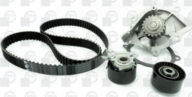 BGA (TB1412CPK) Timing Belt Kit+W/Pump 2.2TD4 06-