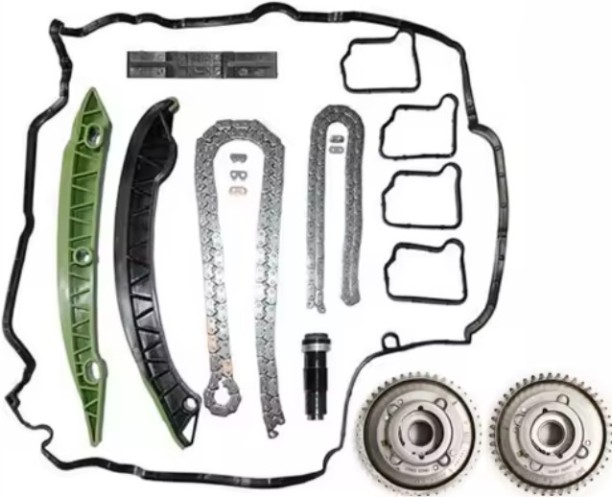 No Name Timing Chain Kit + Camshaft VVT Gears for Benz W204 W212 C204 R172 M271 CGI