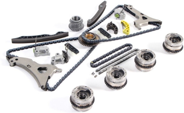 OLKO M276 Engine Timing Chain Kit for Benz W166 W213 W218 W221 W222 X166 X204 X253 with OE 0009931378 M276