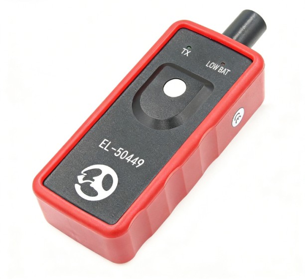 happyfun Tire Pressure Reset Instrument with 9V Battery TPMS Reset Tool Quick Tire Pressure Sensor for F150 F250 Fusion Edge Escape Ranger Explorer Transit Plastic Stick Tire Pressure Gauge