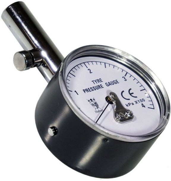 Imvubu 4x4 ANALOG Aluminium Analog Tire Pressure Gauge