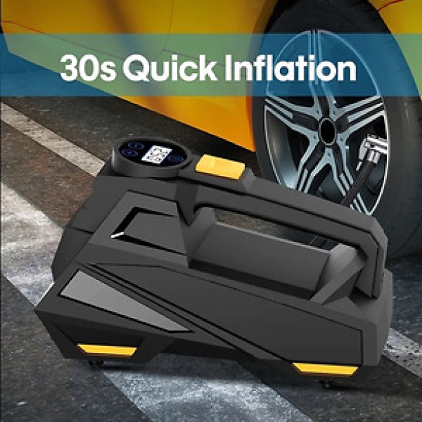 EJC Car Sun Aluminium Smart Tyre Pressure Gauge