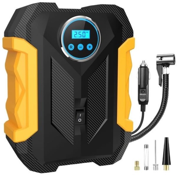 unbranded AD-208 Plastic Digital Tire Pressure Gauge