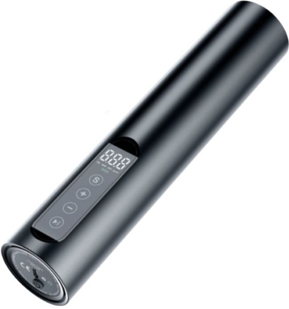 Generic C2813 Silicone, Stainless Steel Smart Tyre Pressure Gauge