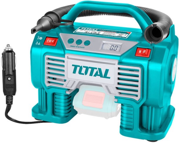 Total TACLI2002 Plastic Digital Tire Pressure Gauge