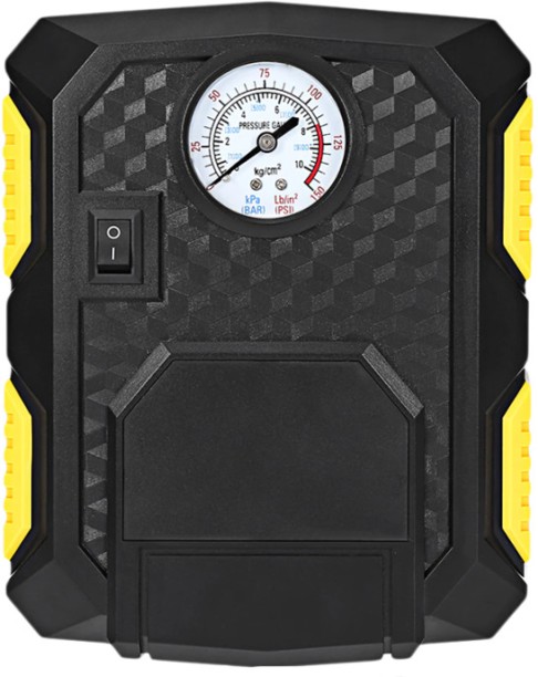 AIR COMPRESSOR YY-3609 Aluminium, Plastic, Stainless Steel Analog Tire Pressure Gauge