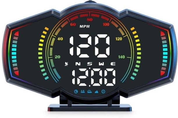 Bloo Multi-functional head-up display Plastic Analog Tire Pressure Gauge
