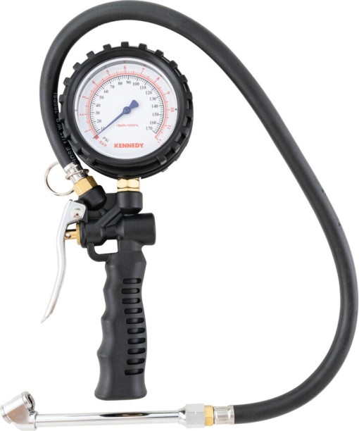 Kennedy KEN5038480K Plastic Analog Tire Pressure Gauge
