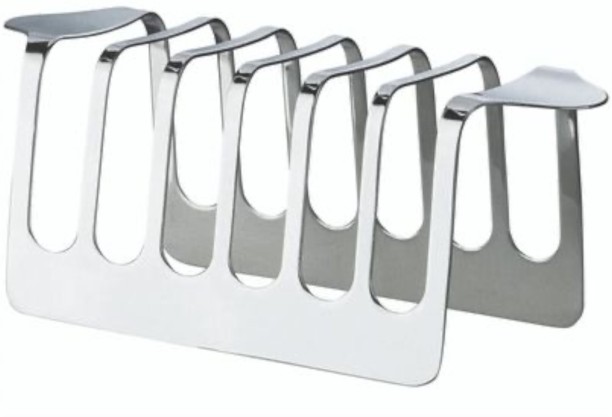 Crockery Centre SS253 6 Slice Toast Rack