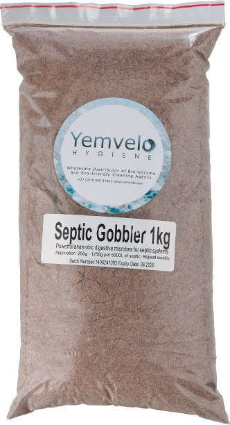 Yemvelo Hygiene Septic and Pit Gobbler - 1kg Powder Toilet Cleaner