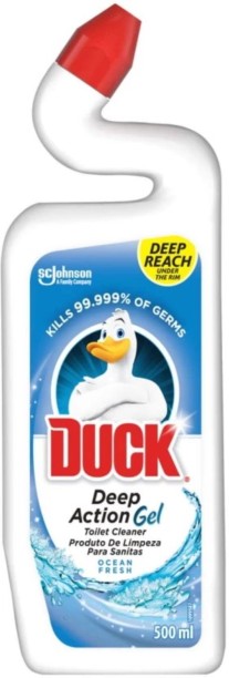 Duck Deep Action Ocean Liquid Toilet Cleaner