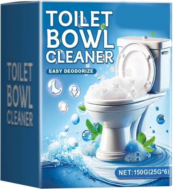 Jue Fish Powerful Toilet Cleaner Powder for Descaling and Deodorizing - 360 Degree All-Round Cleaning for Office and Home Original Powder Toilet Cleaner