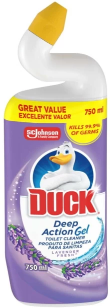 Duck Fresh Deep Action Toilet Cleaner Lavender Gel Toilet Cleaner