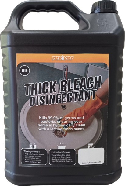 Reviver Thick Bleach Disinfectant Original Liquid Toilet Cleaner