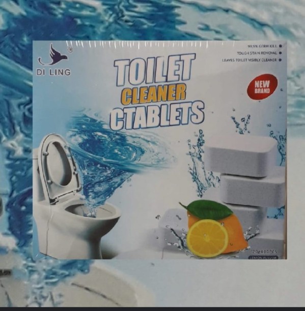 Di Ling Concentrate Toilet Cleaner Tablets Lemon Block Toilet Cleaner