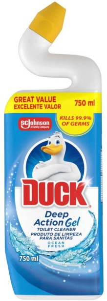 Duck Fresh Deep Action Toilet Cleaner Ocean Gel Toilet Cleaner