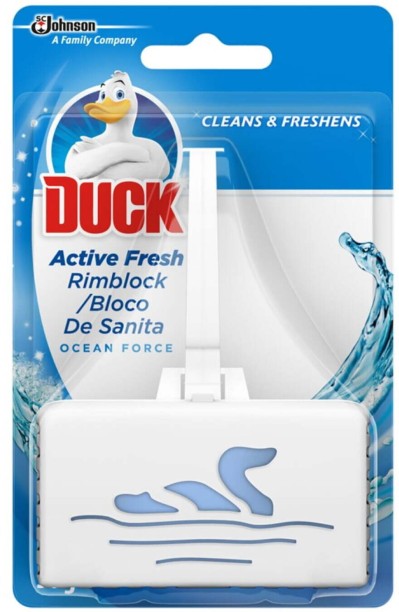 Toilet Duck Active Fresh Ocean Rim Block