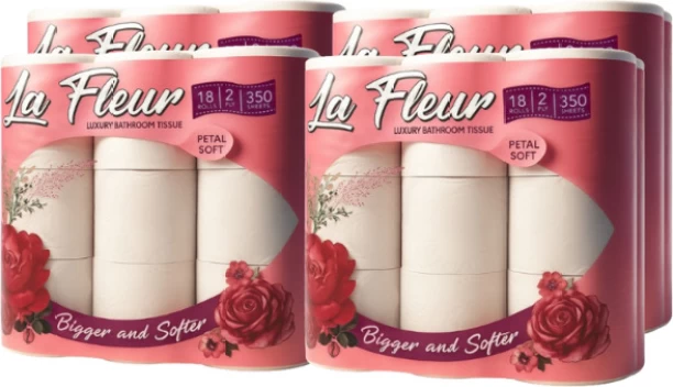 La Fleur 2 Ply Toilet Paper Roll
